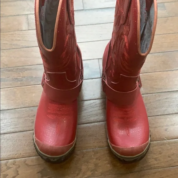 Sorel Red Western Boots - Picture 2 of 7